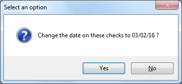 Confirm batch file date change